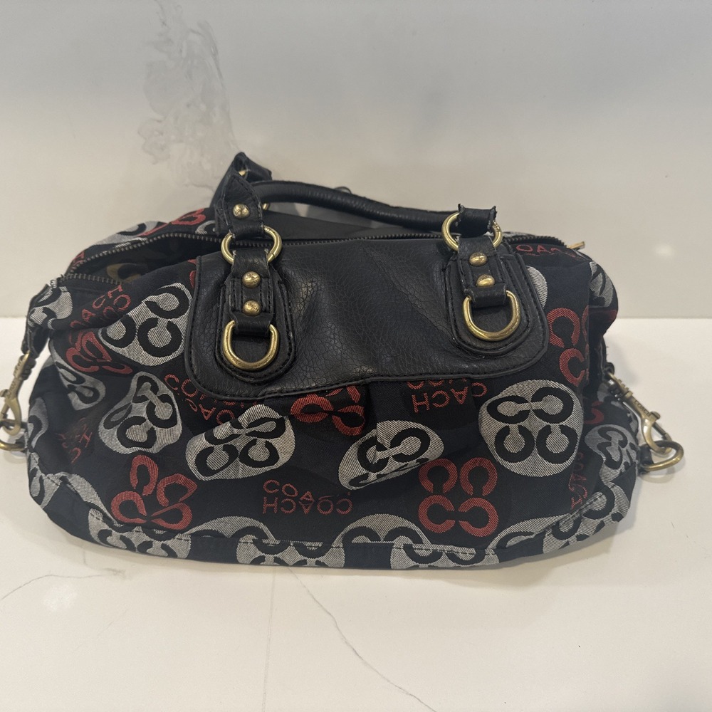 Coach Purse Est. 1941 Broken Zipper - Picture 8 of 11